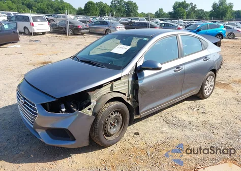 2019 Hyundai Accent Se из США, поврежденный, VIN 3KPC24A3XKE057890